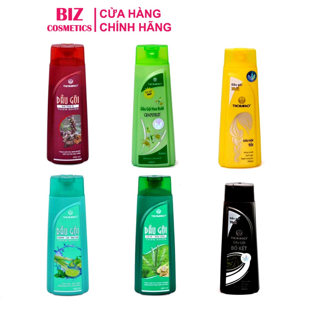 Dầu gội đầu thảo dược Thorakao giúp dưỡng tóc, ngăn ngừa gãy rụng tóc 400ml | BigBuy360 - bigbuy360.vn