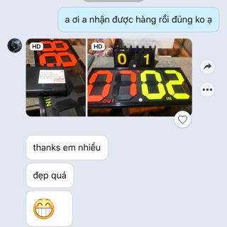 bảng thay người và bảng lật tỉ số