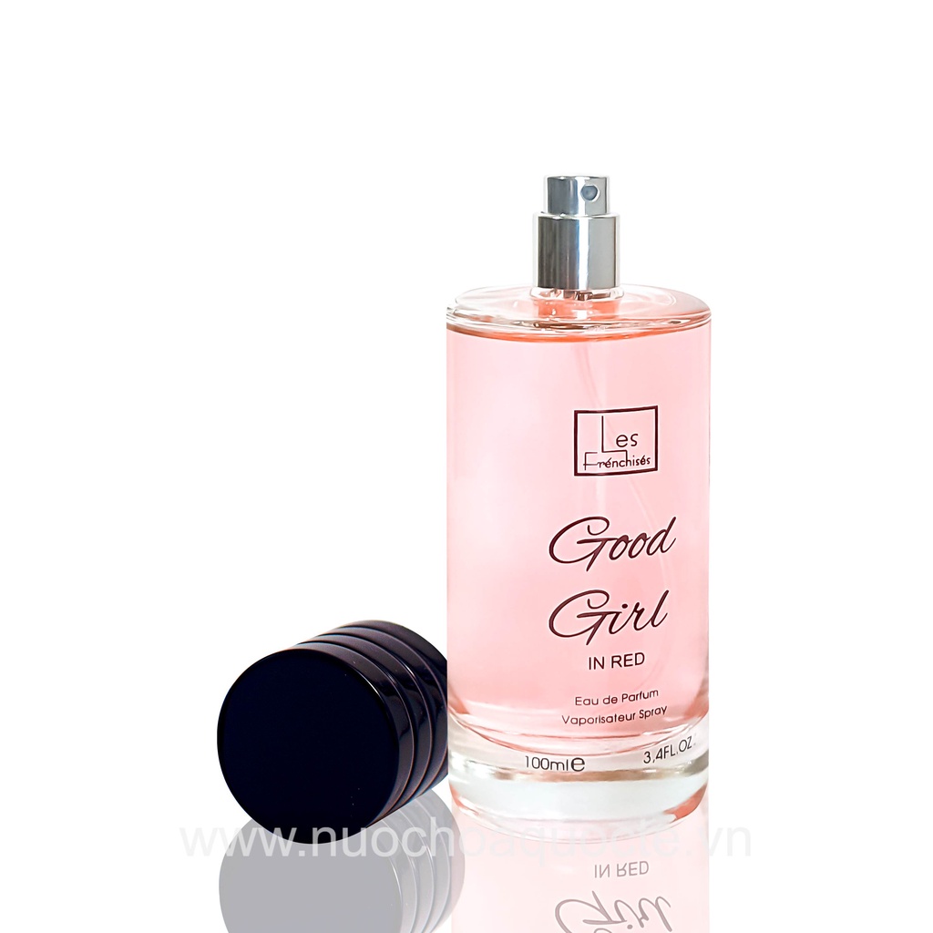 Nước hoa nữ chính hãng thơm lâu, Dầu Thơm mùi ngọt ngào nữ - Nồng độ EDP dung tích 100ml - GOOD GIRL Nuochoaquocte