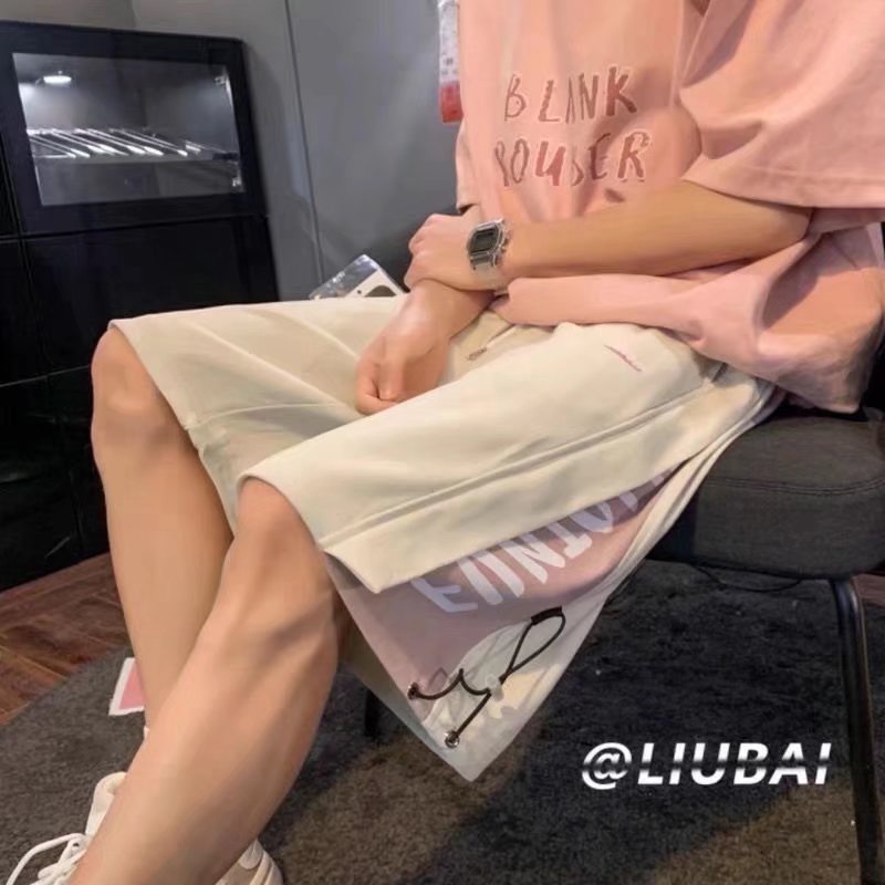 Quần Short Thể Thao Ống Rộng Thời Trang Mùa Hè Hàng Mới Dành Cho Nam Sinh