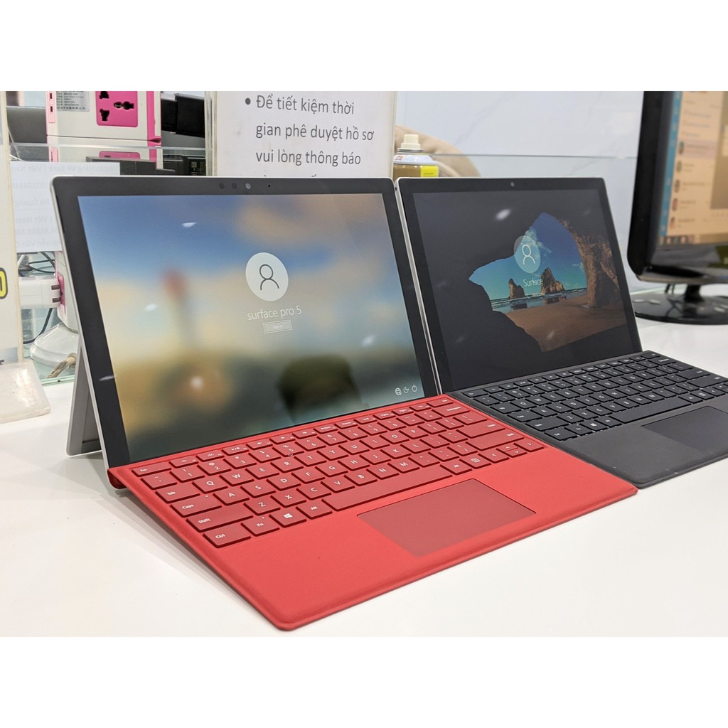 Máy tính bảng Microsoft Surface Pro 5 | Phiên bản 4/128G Màn 3K | Chip Intel M3 | Tại Playmobile | BigBuy360 - bigbuy360.vn