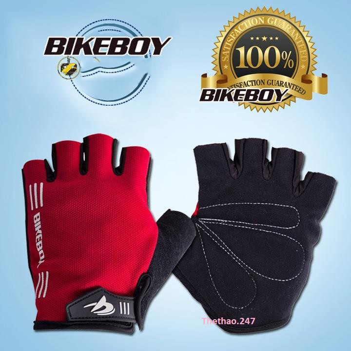 Găng Tay Tập Gym Hở Ngón Nam Nữ, Găng Tay Bikeboy  Chính Hãng Chuyên Nghiệp