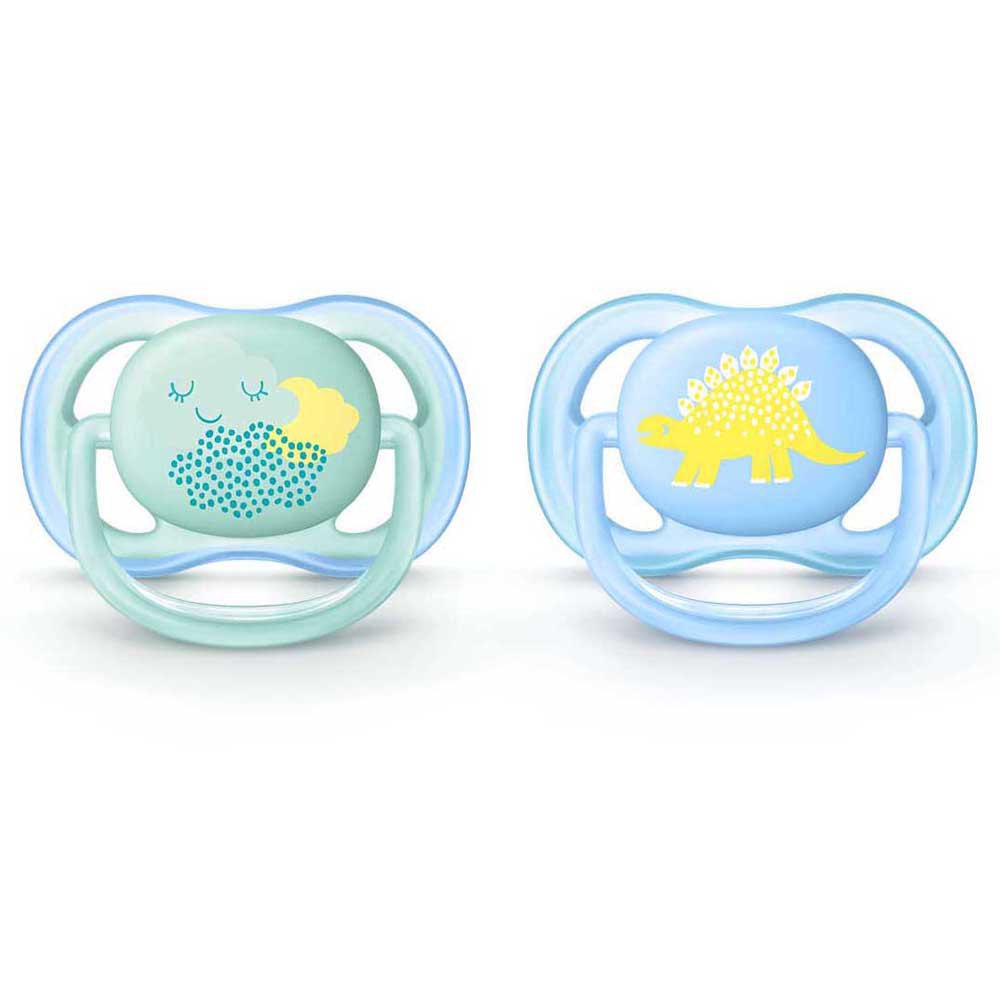 Ty giả Philips Avent Ultra Air Pacifier, 0-6 months,SCF344/20 -( Gía bán lẻ 1 chiếc , không có hộp khi mua lẻ ) FLASH SA