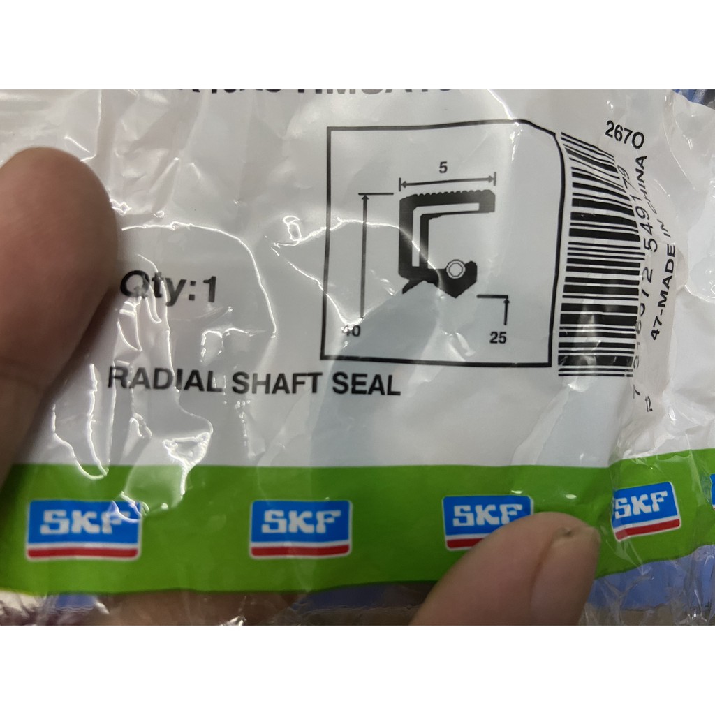 Phốt chặn SKF dành cho mâm sau Honda Winner