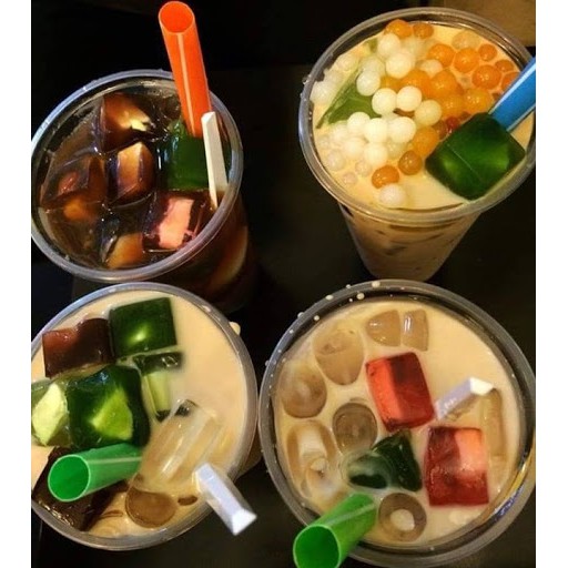 (Combo 50) chiếc ống hút chân trâu bằng nhựa an toàn
