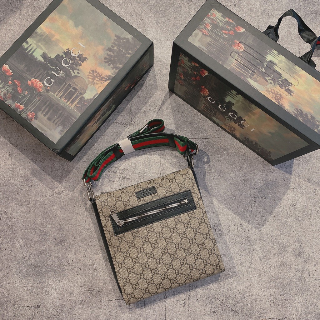 💼HIGH FASHION💼 Túi đeo chéo hộp siêu cấp 1 1 FULLBOX túi thẻ phụ kiện MLN