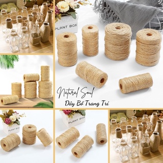 {Giá Rẻ Nhất} Cuộn Dây Bố - Dây Thừng - Dây Gai Trang Trí Handmade DIY- Shop Natural Soul
