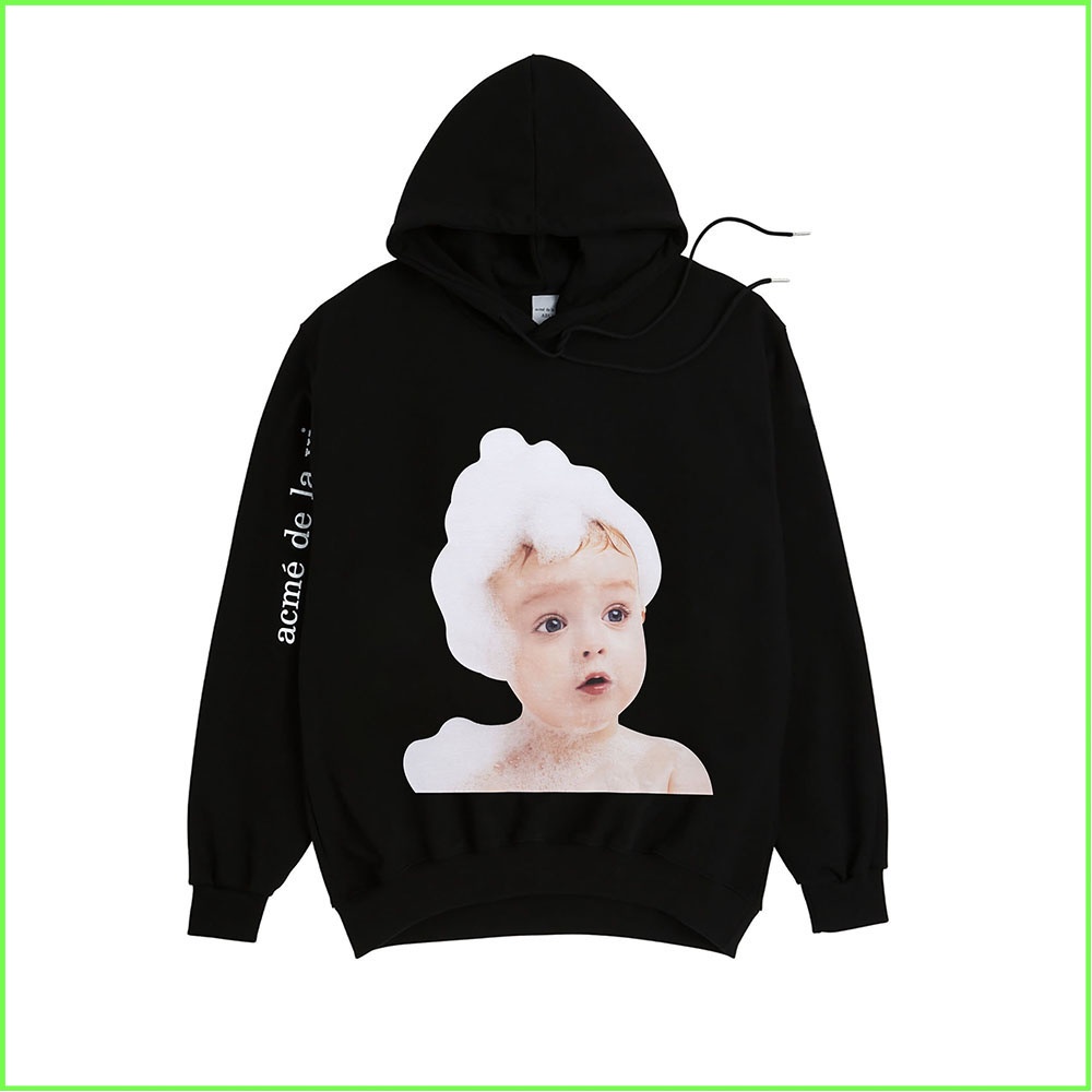 ÁO HOODIE ADLV GIRL FACE ÁO SWEATER CHẤT NỈ COTTON UNISEX (M 59 - 60 )