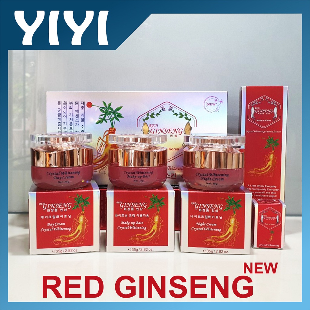 [Chính Hãng] Mỹ phẩm Hồng Sâm Red Ginseng, làm sạch nám tàn nhang và dưỡng trắng da nhân sâm, kem sâ