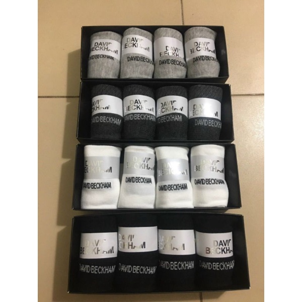 TẤT HM DAVID BECKHAM SIÊU PHẨM HỘP 4 ĐÔI