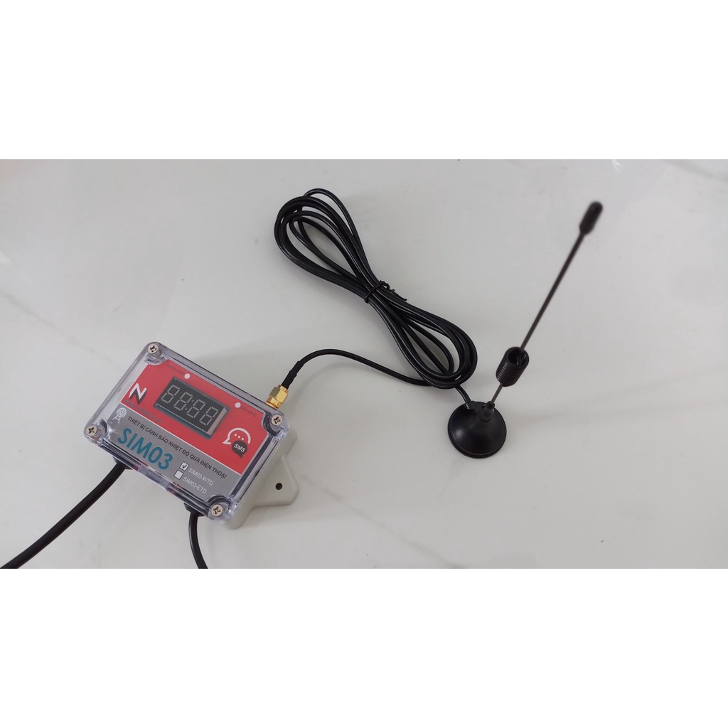 Đo và cảnh báo nhiệt độ, cảnh báo mất điện qua điện thoại