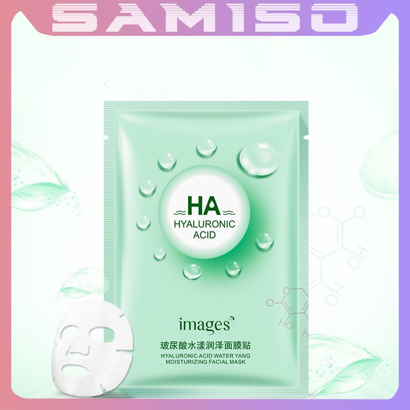 Mặt nạ giấy dưỡng trắng da mụn cấp ẩm thải độc HA MN1 | BigBuy360 - bigbuy360.vn