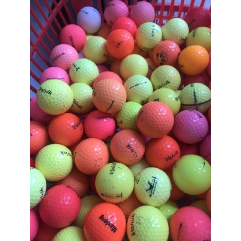 10 Bóng golf màu tổng hợp giá chỉ 70k/10 bóng