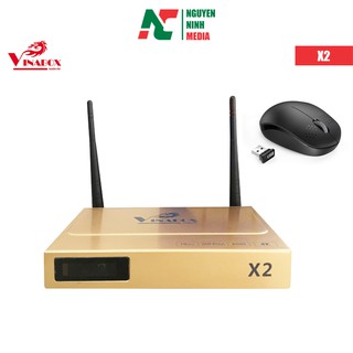 Mua (Tặng Chuột) ĐẦU ANDROID TV BOX VINABOX X2 - Hàng Chính Hãng