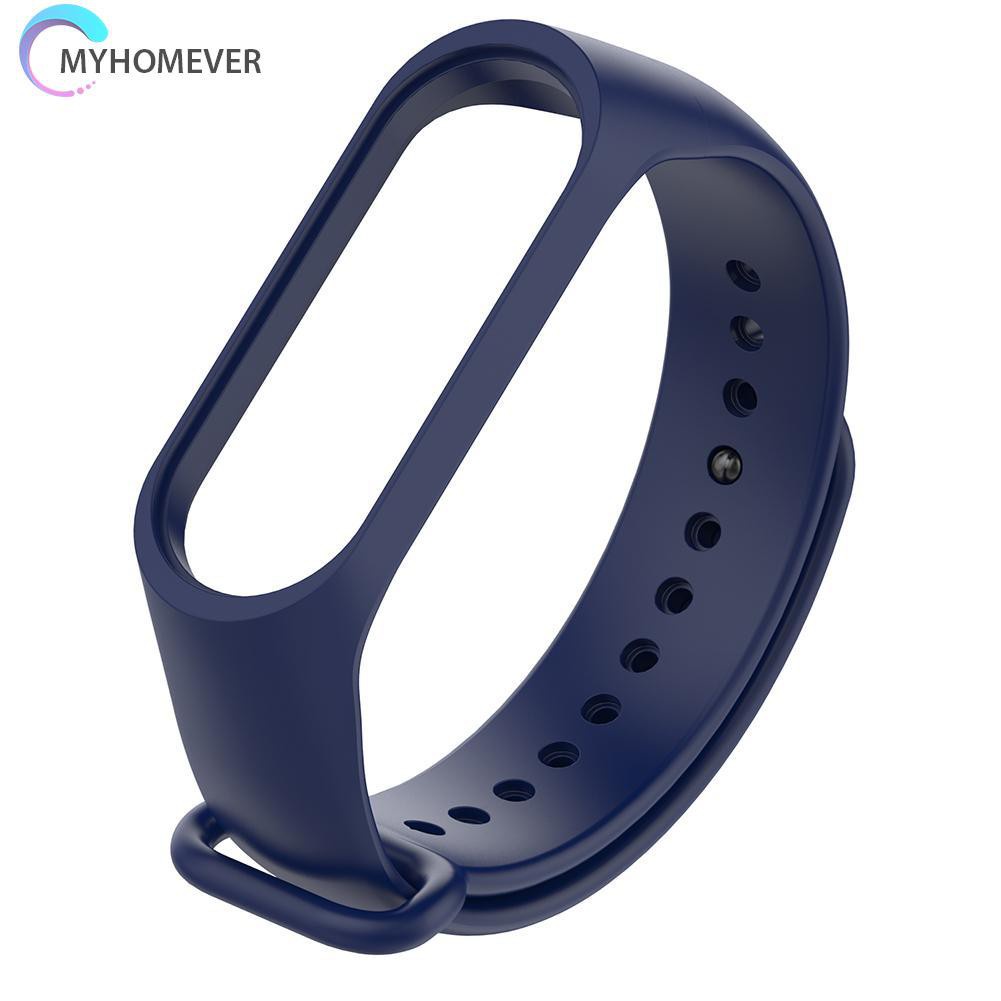 myhomever Silicone 220mm Wriststrap Band for Xiaomi Miband 3 Watch