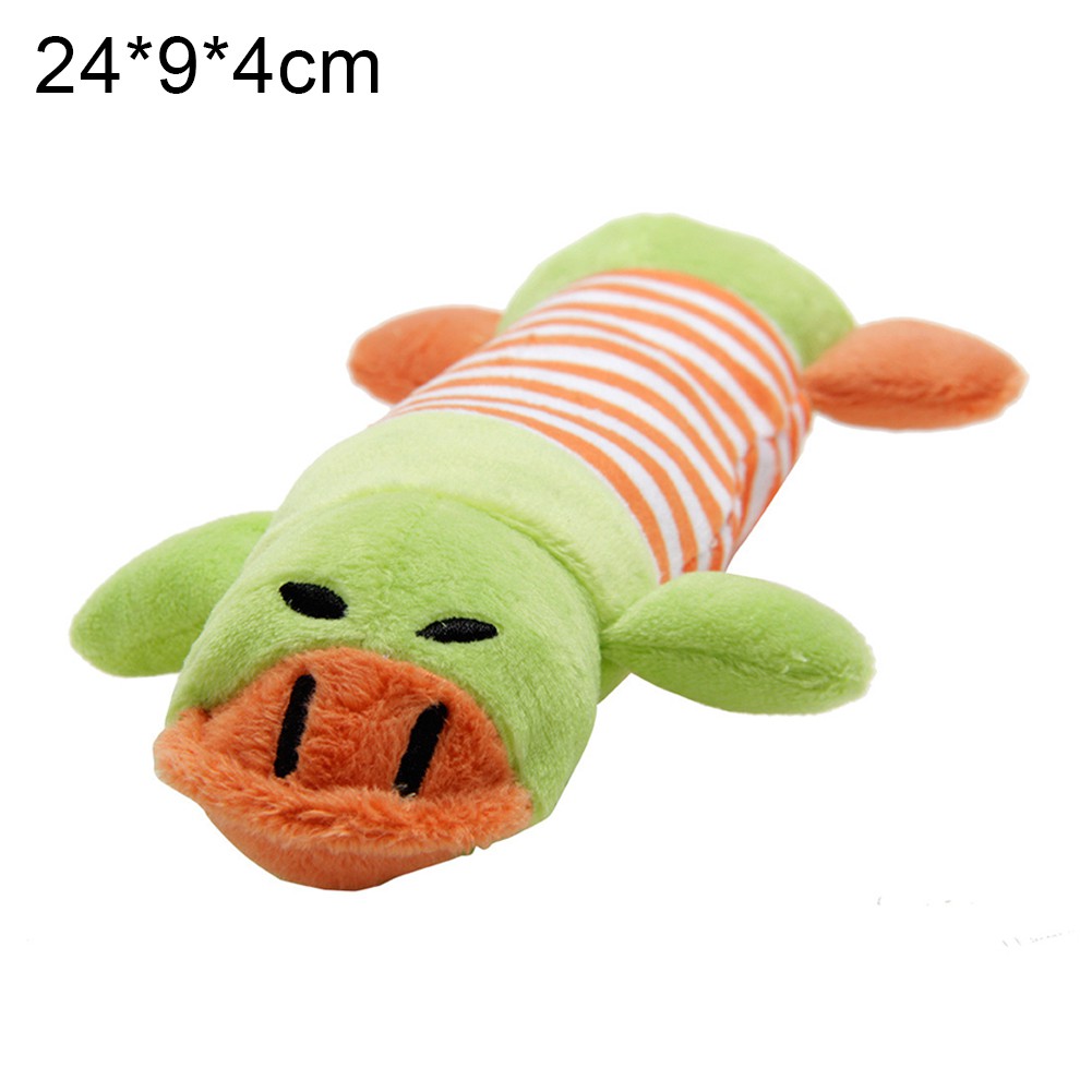 Đồ chơi nhai gặp thiết kế hình vịt nhồi bông đáng yêu dành cho thú cưng