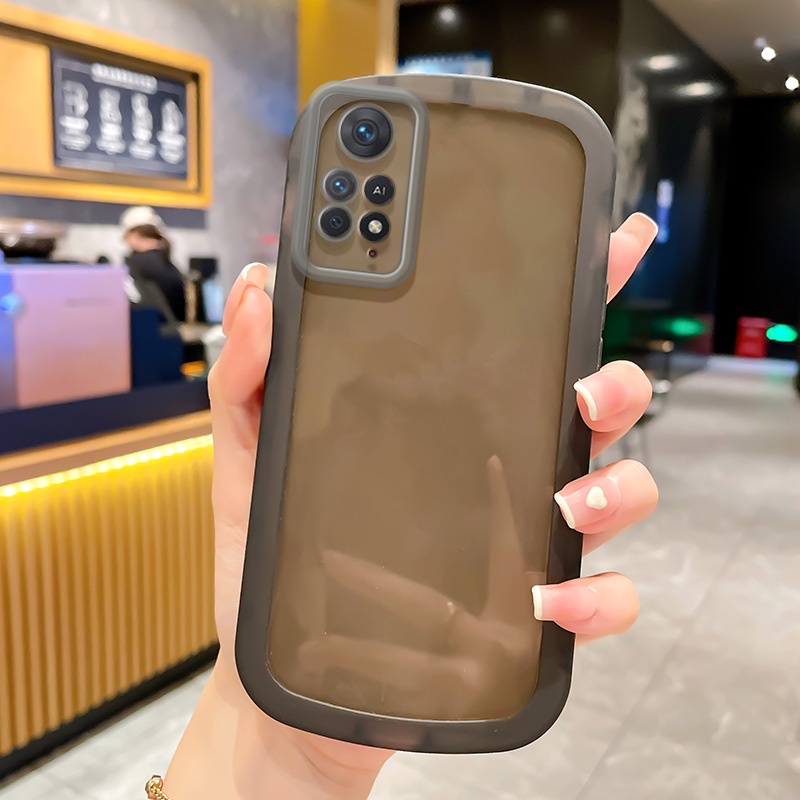 Ốp Điện Thoại Silicone Mềm Trong Suốt Chống Sốc Cho Xiaomi Redmi Note 11 10 Pro 11S 10S 9 8 Pro 5G 4G