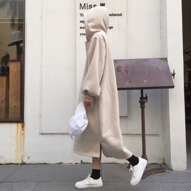 [ORDER] Váy hoodie nữ dáng dài