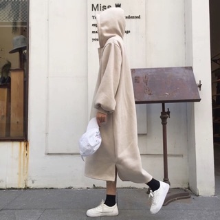 [ORDER] Váy hoodie nữ dáng dài
