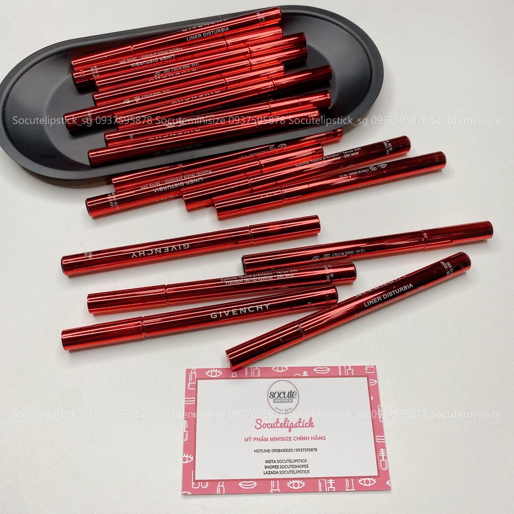 (Unbox) Kẻ mắt Givenchy Disturbia Precision Felt Tip Eyeliner