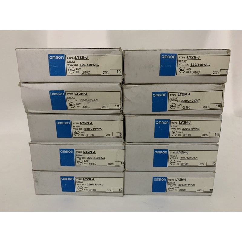 Rơ le trung gian Omron 8 chân, 14 chân LY2N-J, LY4N-J AC200/220V, DC24V