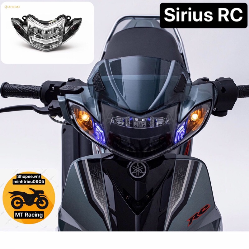 Choá đèn 2 tầng Sirius chính hãng Zhipat - đèn pha 2 tầng sirius
