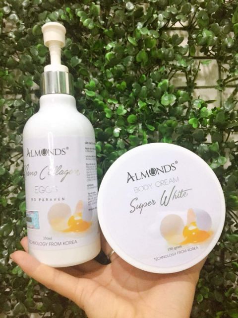 KEM TRẮNG DA BODY TRỨNG GÀ ALMONDS | BigBuy360 - bigbuy360.vn