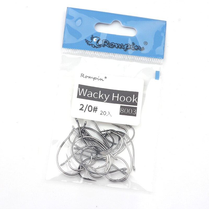 Set 20 móc câu cá bằng thép Carbon mềm 8003