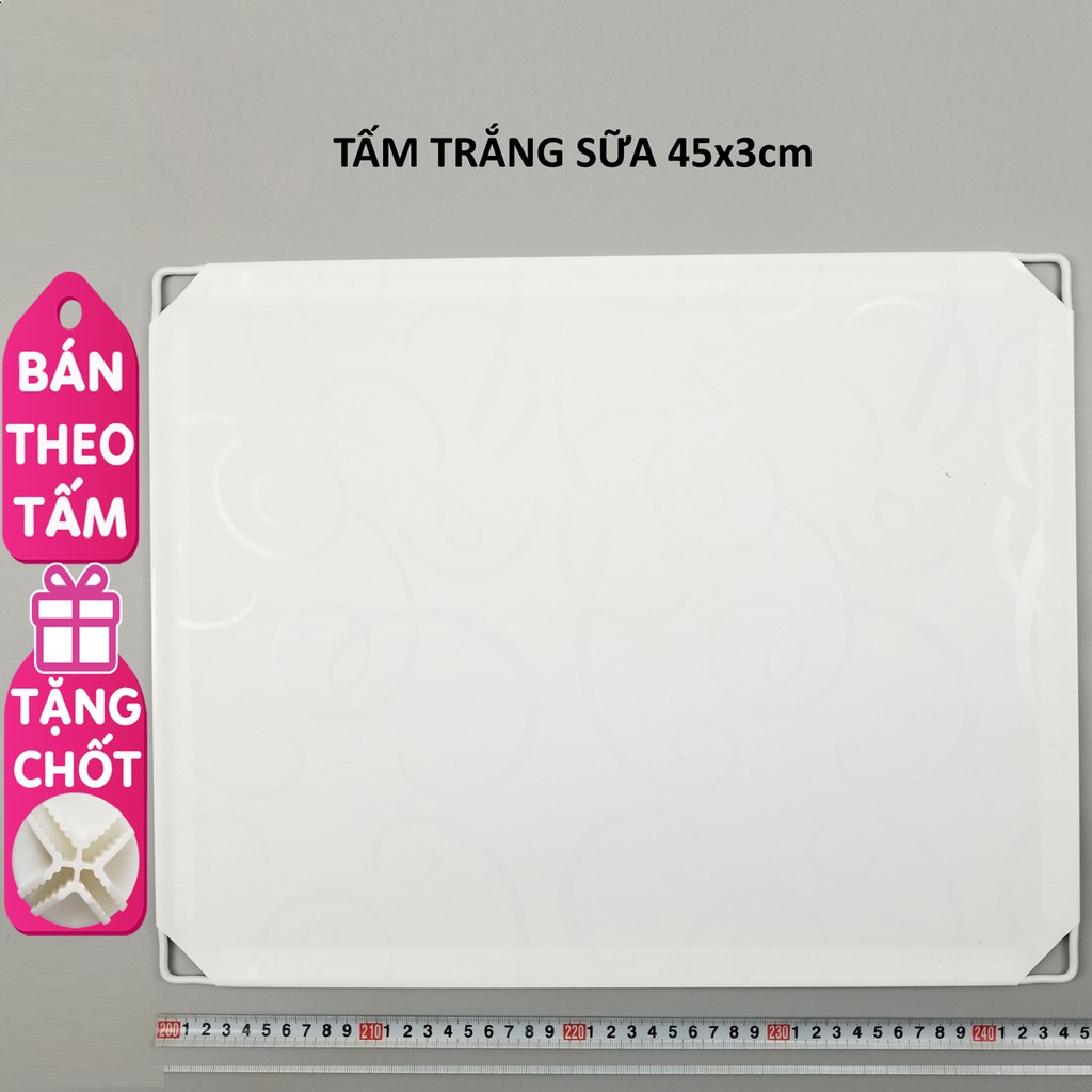 Tấm Ghép Nhựa (nhiều màu) 45x35cm Dùng Cho Tủ Ghép, Làm Quây Chuồng Thú Cưng, Chó, Mèo TẶNG Kèm Chốt Nối