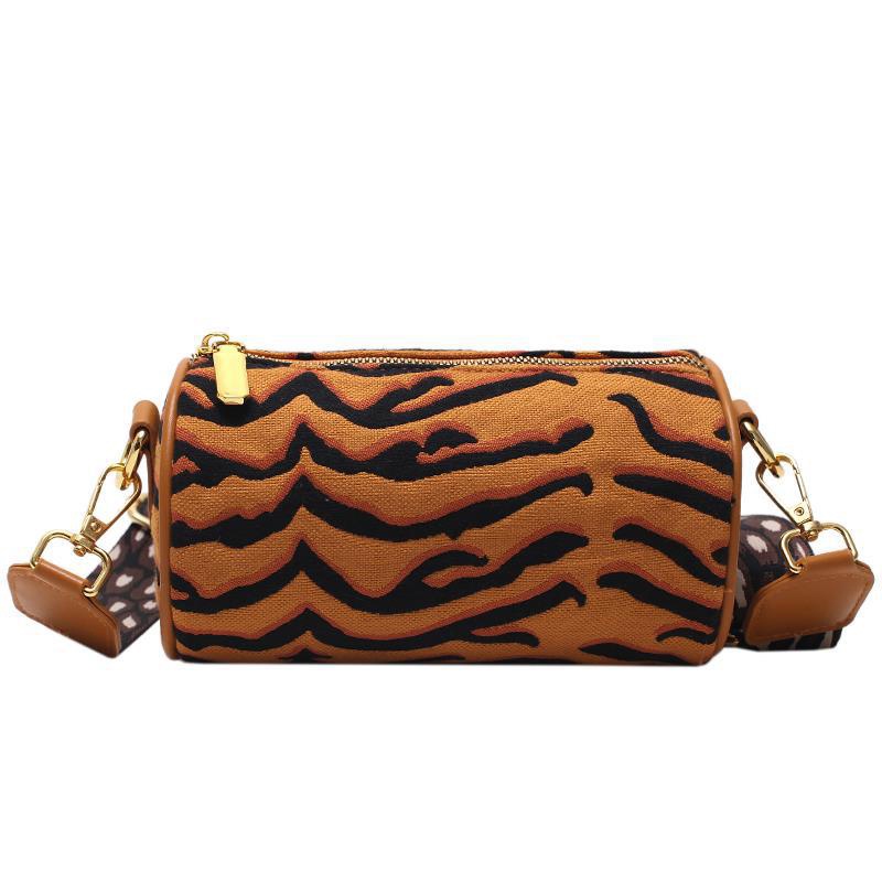 Ielgy Túi Xách Đeo Chéo Hình Trụ Siêu Cháy Phong Cách Nóng Bỏng Cho Nữ