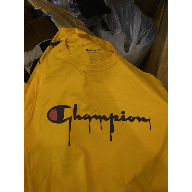 [CHAMPION CHÍNH HÃNG] Áo Thun Champion Tagless Drip Logo chính hãng unisex