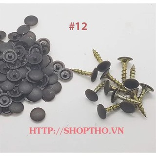 Nút nhựa bịt đầu vít mã màu #12 (túi 1000pcs)