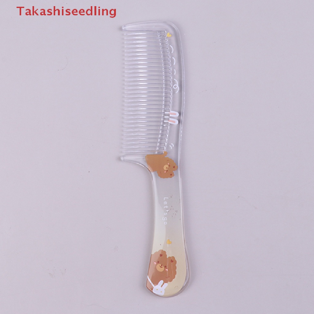 Lược Đuôi Nhọn Chống Tĩnh Điện Thiết Kế Hình Hoạt Hình Dễ Thương Dành Cho Bé Gái