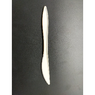 100 CÁI - DAO NHỰA PP TRẮNG(R) DÀI 16CM