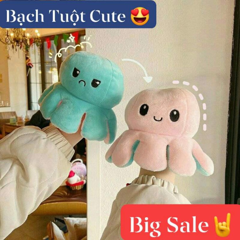 [G03]  Gấu Bông Bạch Tuột Cảm Xúc✨Chính Hãng✨Bạch Tuột Cảm Xúc.Mua Ngay S020