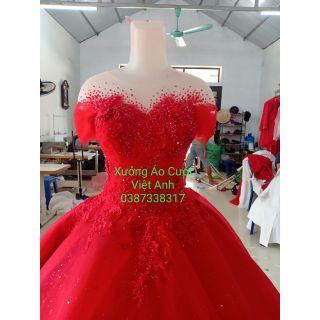 Áo cưới tùng vi tính cao cấp