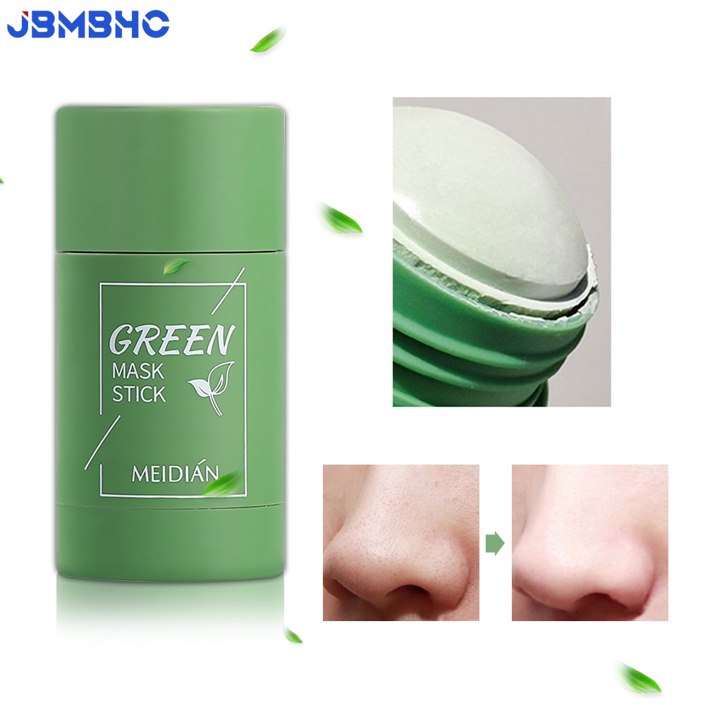 Mặt Nạ Trà Xanh Dạng Thỏi Lột Mụn Đầu Đen Kiềm Dầu Dưỡng Ẩm Làm Sạch Lỗ Chân Lông