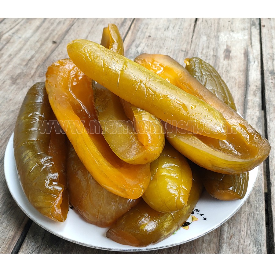 01 Kg Mắm Dưa Gang Miếng Chưa Trộn Loại Ngon Cho Các Mẹ Nội Trợ