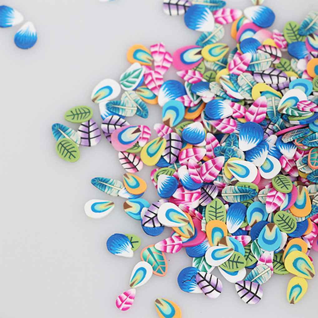 Bộ 1000 Hình Dán Trái Cây 3d Trang Trí Móng Tay Xinh Xắn