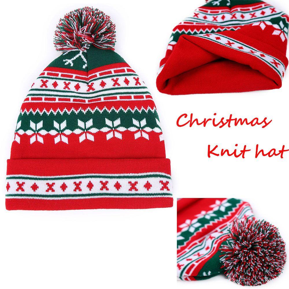 Mũ Len Dệt Kim Hình Bông Tuyết Sáng Tạo Cho Nữ