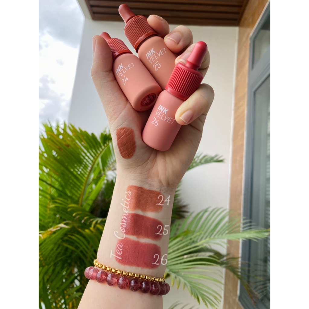 Son Kem Lì Peripera Ink Velvet Nude 24-25-26. HÌNH THẬT