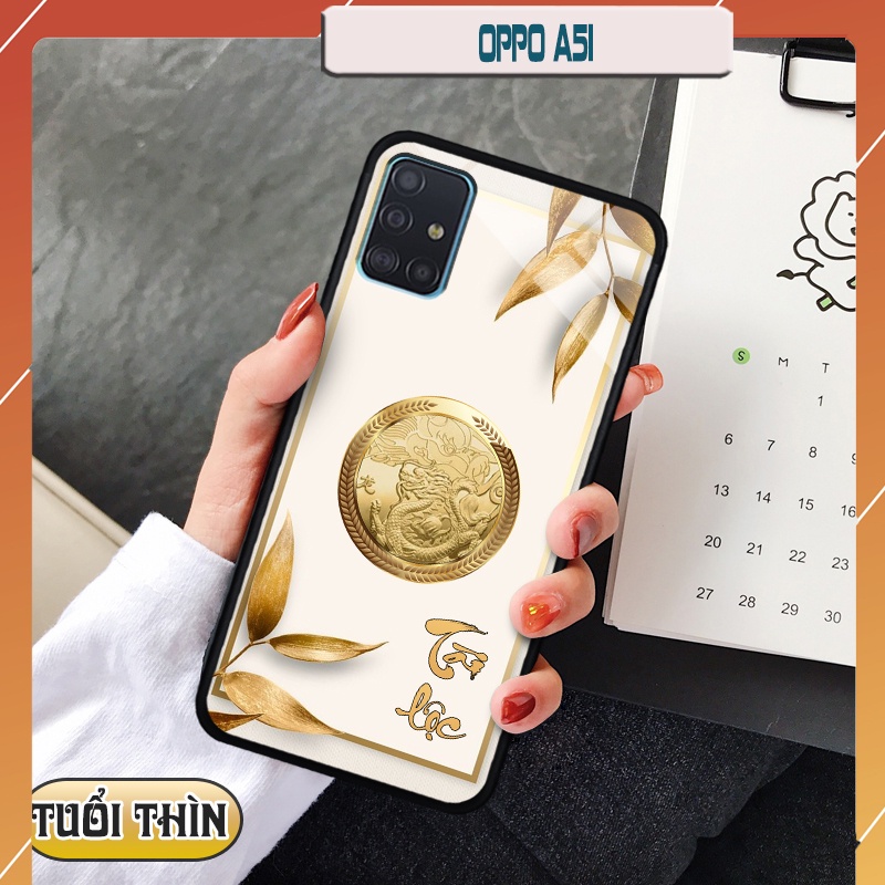 Ốp lưng kính 3D 12 con giáp - Samsung A51