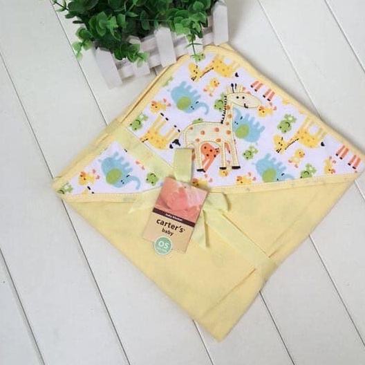 Chăn Ủ Choàng Catter - Choàng Cotton Mềm Mịn Dày Dặn Siêu Mềm Mịn Cho Bé Sơ Sinh KT 80x80Cm