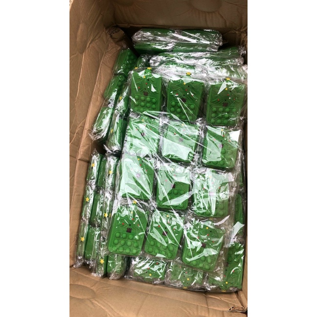 ) - Túi Đeo Chéo Pop it Hình Noel