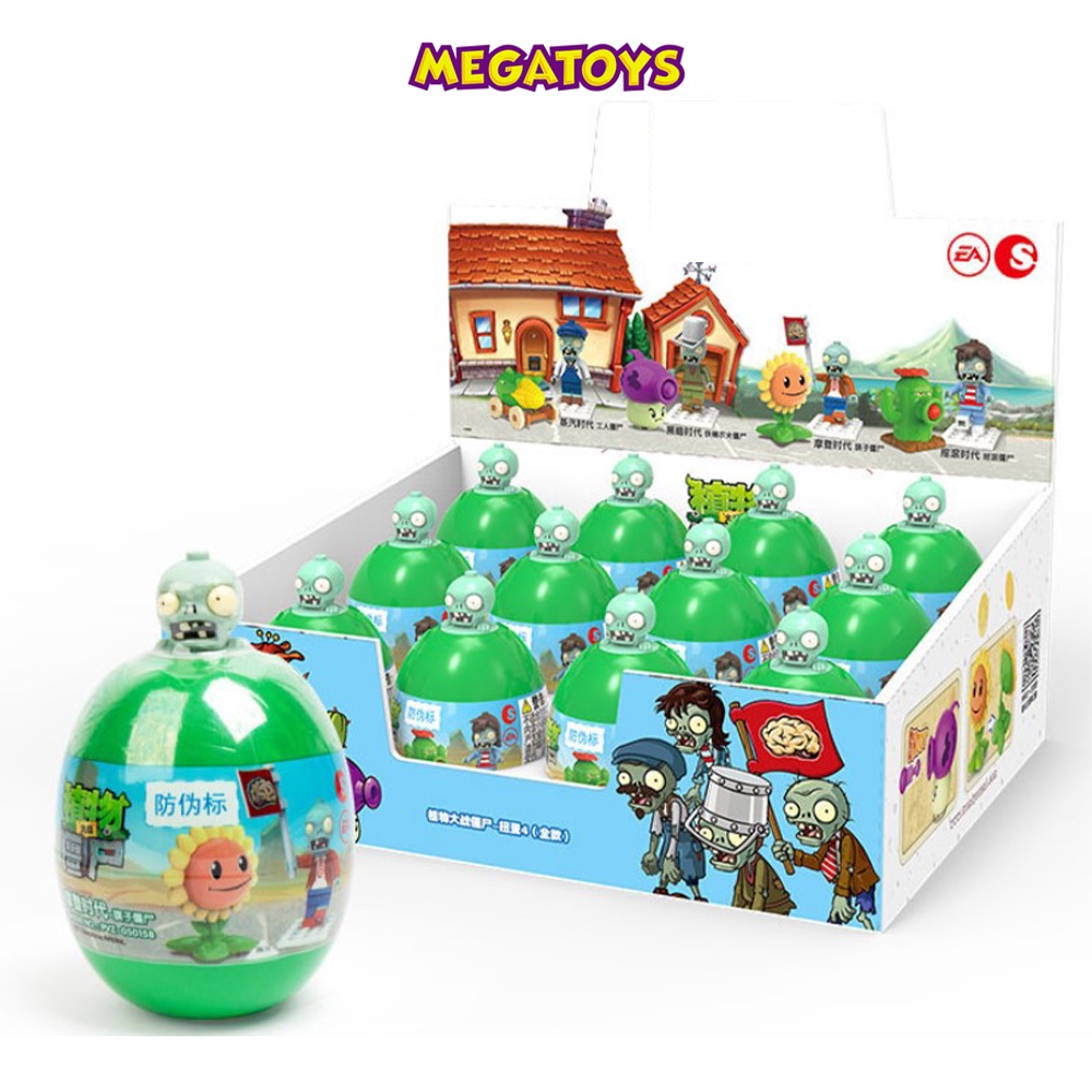 Bộ sưu tập trứng - Trái cây đại chiến Zombies 1 Trendy Sound PVZ - Plants and zombies 1