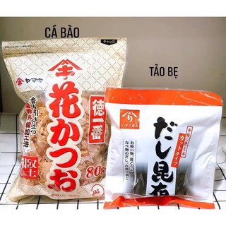 Cá bào tảo bẹ nấu dasi cho bé