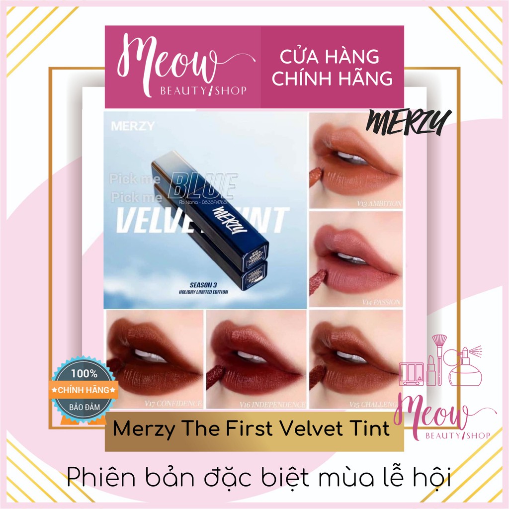 Merzy - Son Kem Lì Merzy The First Velvet Tint