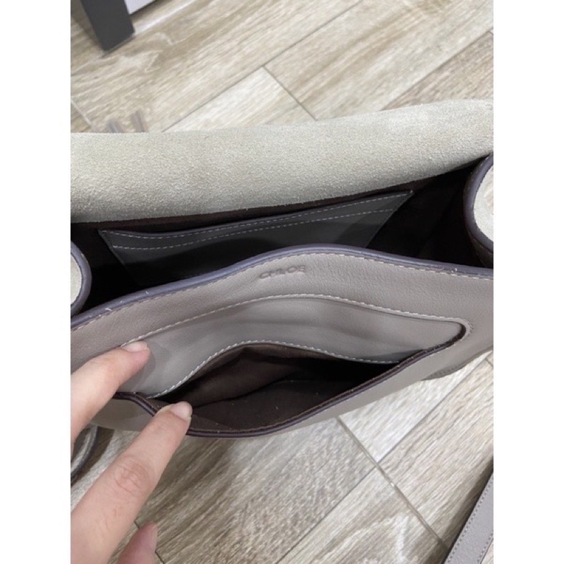 Túi si da thật Chloe