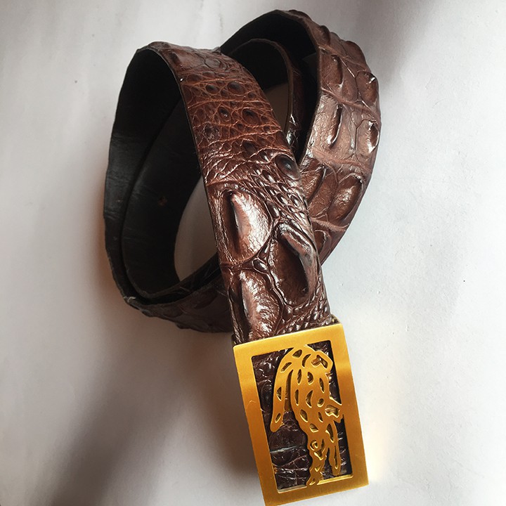 Dây nịt nam Thắt Lưng da Doanh Nhân Da cá sấu Thật 2 Lớp thời trang | BigBuy360 - bigbuy360.vn