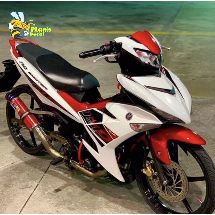 Ten rời xe EXCITER 150 RC TRẮNG ĐỎ